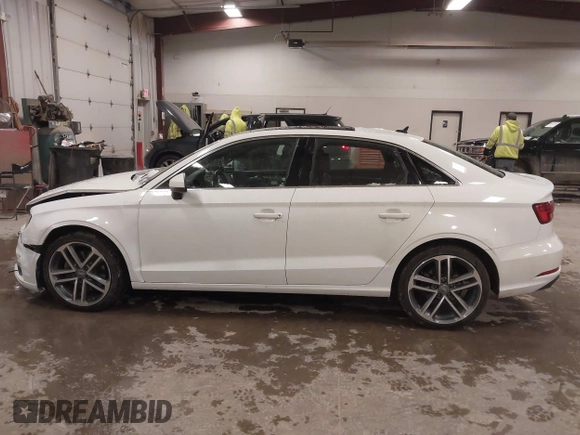 2019 Audi A3 Premium with VIN WAUAUGFF8K1015742, listed as a IAAI auction lot 41033603 with 89,279 mi miles and . Bid and sale history available at DreamBid. Image 14.