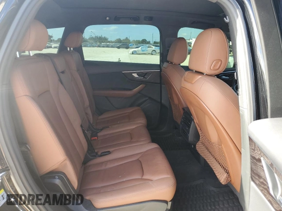 2021 Audi Q7 Premium with VIN WA1AJAF7XMD025802, listed as a Copart auction lot 87802515 with 125,460 mi miles and Non Repairable. Bid and sale history available at carsss.com. Image 11.