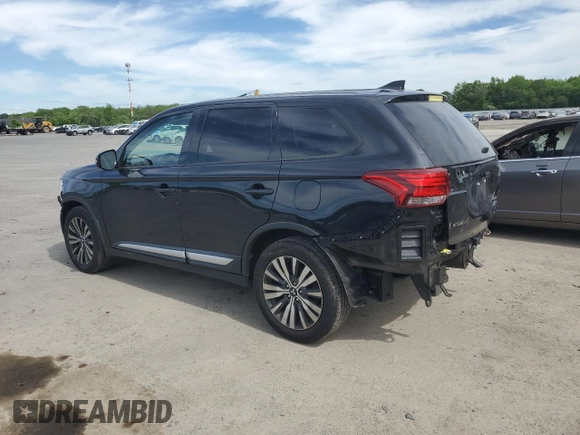 2019 Mitsubishi Outlander ES with VIN JA4AZ3A35KZ013078, listed as a Copart auction lot 57464235 with 98,409 mi miles and Salvage title. Bid and sale history available at DreamBid. Image 2.