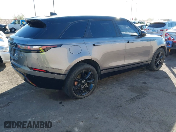 2020 Land Rover Range Rover Velar R-Dynamic S with VIN SALYK2EX7LA288847, listed as a IAAI auction lot 41108872 with 74,734 mi miles. Bid and sale history available at carsss.com. Image 4.