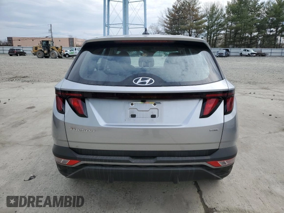 2022 Hyundai Tucson SE with VIN 5NMJACAE1NH094491, listed as a Copart auction lot 50817085 with 32,457 mi miles and Salvage Title. Bid and sale history available at carsss.com. Image 6.