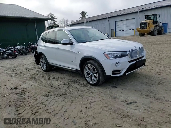 2017 BMW X3 xDrive28i with VIN 5UXWX9C34H0W78776, listed as a Copart auction lot 49159505 with 107,591 mi miles and Salvage Title. Bid and sale history available at DreamBid. Image 15.
