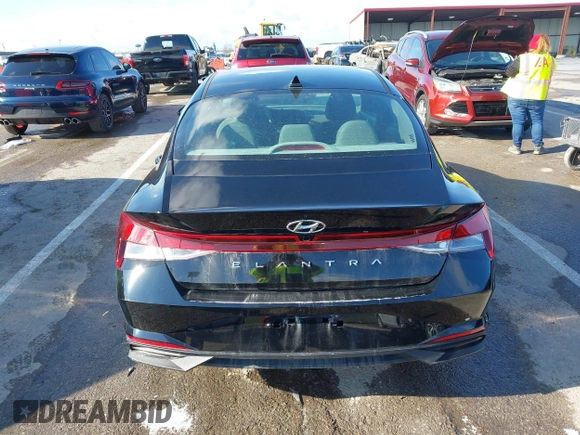 2023 Hyundai Elantra SEL with VIN KMHLS4AG4PU606765, listed as a IAAI auction lot 41056438 with 24,137 mi miles and . Bid and sale history available at DreamBid. Image 17.
