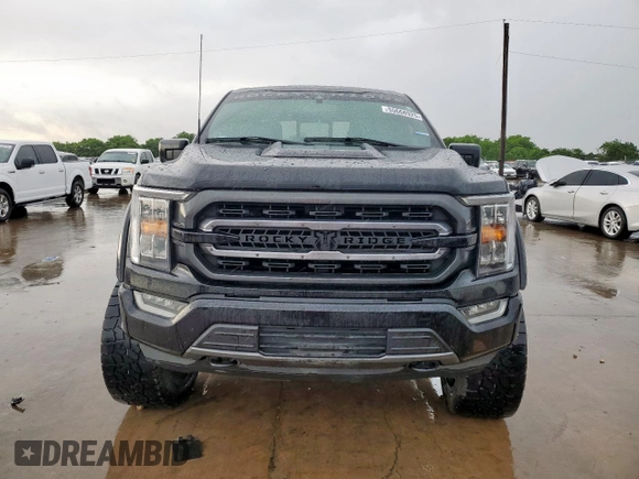 2021 Ford F-150 XL with VIN 1FTFW1E56MKE48479, listed as a Copart auction lot 55668925 with 108,933 mi miles and Salvage title. Bid and sale history available at DreamBid. Image 5.
