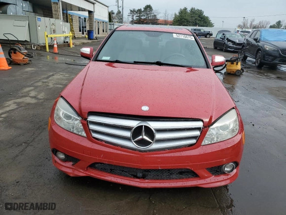 2009 Mercedes-Benz C-Class 3.0L Sport with VIN WDDGF81X09F215501, listed as a Copart auction lot 52710675 with 165,129 mi miles and Salvage Title. Bid and sale history available at carsss.com. Image 5.