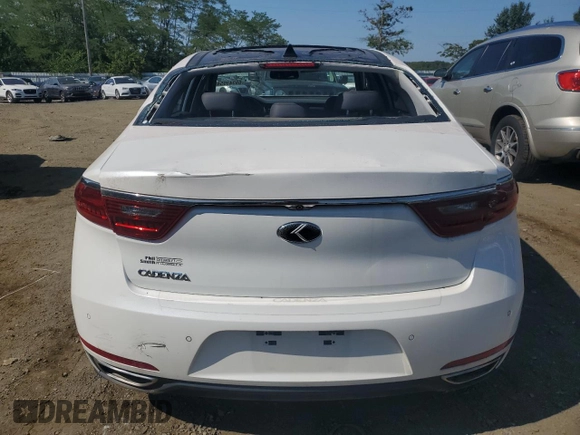 2018 Kia Cadenza Premium with VIN KNALC4J18J5123856, listed as a Copart auction lot 69343954 with 47,483 mi miles and . Bid and sale history available at DreamBid. Image 6.