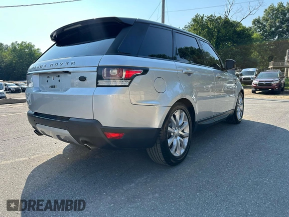 2017 Land Rover Range Rover Sport HSE with VIN SALWR2FV0HA680866, listed as a Copart auction lot 63821905 with 95,098 mi miles and Clean title. Bid and sale history available at DreamBid. Image 4.