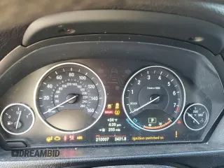2013 BMW 3 Series 328i xDrive with VIN WBA3B5C59DF593997, listed as a Copart auction lot 42012435 with 210,007 mi miles and Salvage Title. Bid and sale history available at carsss.com. Image 9.