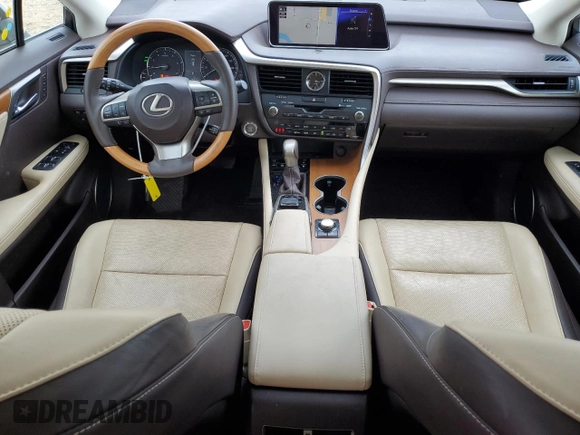 2017 Lexus RX 350 z VIN 2T2ZZMCA4HC038675, wystawiony jako Copart lot #60925175 z przebiegiem 80 974 mil mil oraz Szkoda całkowita • Salvage title. Historia ofert i sprzedaży dostępna na DreamBid. Obrazek 8.