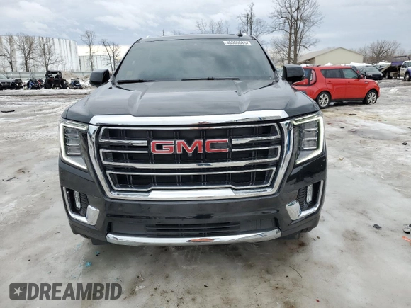 2023 GMC Yukon XL SLT with VIN 1GKS2GKT3PR203039, listed as a Copart auction lot 48005085 with 87,792 mi miles and Salvage Title. Bid and sale history available at carsss.com. Image 5.