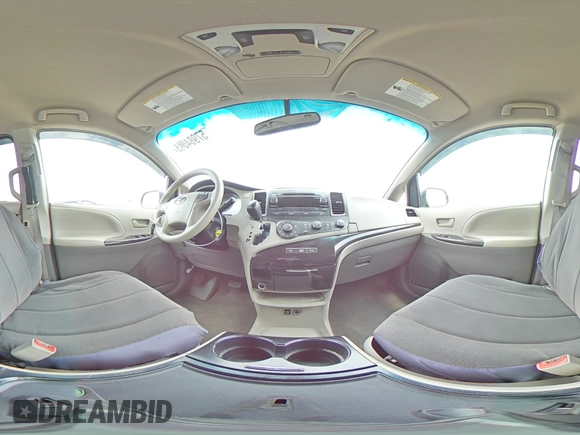2012 Toyota Sienna LE AAS with VIN 5TDKK3DC5CS227808, listed as a Copart auction lot 57984515 with 103,656 mi miles and Salvage title. Bid and sale history available at DreamBid. Image 15.