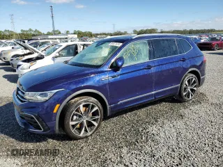 2023 Volkswagen Tiguan SEL R-Line z VIN 3VV4B7AX1PM075458, wystawiony jako Copart lot #80527674 z przebiegiem 52 539 mil mil oraz Nie do naprawy • Non repairable. Historia ofert i sprzedaży dostępna na DreamBid. Obrazek 1.