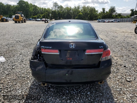 2011 Honda Accord EX-L with VIN 1HGCP3F87BA014189, listed as a Copart auction lot 60601405 with 152,407 mi miles and Salvage title. Bid and sale history available at DreamBid. Image 6.