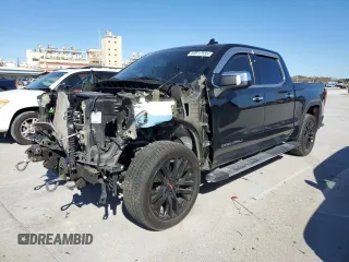2020 GMC Sierra 1500 Denali with VIN 3GTU9FED7LG296690, listed as a Copart auction lot 88512155 with 121,951 mi miles and Salvage Title. Bid and sale history available at DreamBid. Image 1.