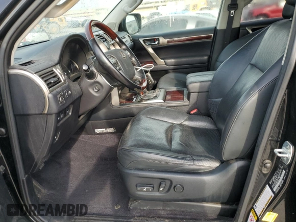 2019 Lexus GX with VIN JTJJM7FX5K5219254, listed as a Copart auction lot 42675534 with 130,800 mi miles and Salvage Title. Bid and sale history available at carsss.com. Image 7.