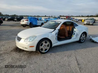 2004 Lexus SC with VIN JTHFN48Y040054481, listed as a Copart auction lot 82580074 with 64,216 mi miles and Salvage Title. Bid and sale history available at carsss.com. Image 1.