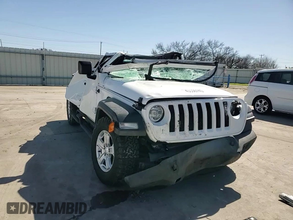 2019 Jeep Wrangler Unlimited Sport S z VIN 1C4HJXDN7KW638020, wystawiony jako Copart lot #48636745 z przebiegiem Nie podano mil oraz Nie do naprawy • Non repairable. Historia ofert i sprzedaży dostępna na DreamBid. Obrazek 10.