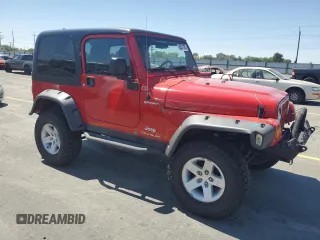2004 Jeep Wrangler Sport with VIN 1J4FA49S24P720488, listed as a Copart auction lot 60331795 with 134,974 mi miles and Salvage title. Bid and sale history available at DreamBid. Image 4.