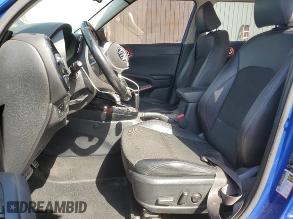 2021 Kia Soul Turbo with VIN KNDJ53AF1M7740731, listed as a Copart auction lot 50971985 with 142,808 mi miles and Non Repairable. Bid and sale history available at DreamBid. Image 7.