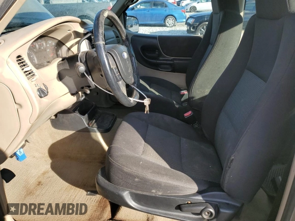 2005 Ford Ranger XL with VIN 1FTYR14U15PA22602, listed as a Copart auction lot 89365445 with 195,502 mi miles and Salvage title. Bid and sale history available at DreamBid. Image 7.