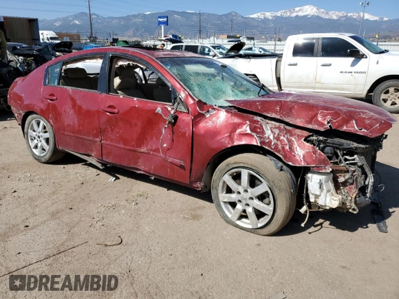 2005 Nissan Maxima 3.5 SL with VIN 1N4BA41E95C869523, listed as a Copart auction lot 51866594 with 0 mi miles and Salvage Title. Bid and sale history available at carsss.com. Image 4.