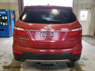 2014 Hyundai Santa Fe Limited with VIN KM8SR4HF9EU040376, listed as a Copart auction lot 51754955 with 202,572 mi miles and Clean Title. Bid and sale history available at carsss.com. Image 6.