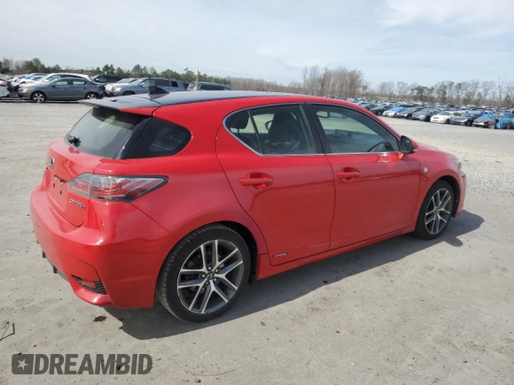 2015 Lexus CT 200h z VIN JTHKD5BHXF2238284, wystawiony jako Copart lot #49530865 z przebiegiem 142 844 mil mil oraz Szkody całkowita. Historia ofert i sprzedaży dostępna na DreamBid. Obrazek 3.