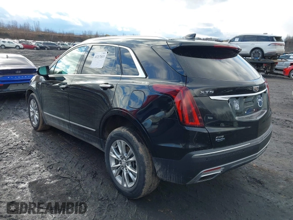 2020 Cadillac XT5 Premium Luxury AWD with VIN 1GYKNDRS2LZ183191, listed as a IAAI auction lot 41217033 with 87,307 mi miles. Bid and sale history available at carsss.com. Image 3.