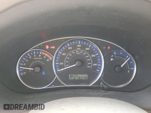 2010 Subaru Forester X Limited with VIN JF2SH6DC0AH760653, listed as a Copart auction lot 51472435 with 278,246 mi miles and Clean Title. Bid and sale history available at DreamBid. Image 9.