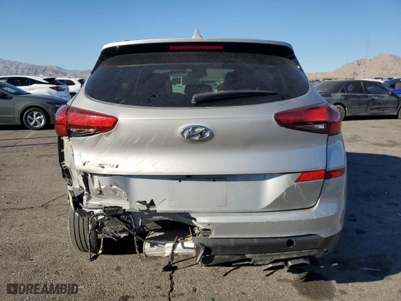 2020 Hyundai Tucson SEL with VIN KM8J33ALXLU148848, listed as a Copart auction lot 41894835 with 55,444 mi miles and Salvage Title. Bid and sale history available at carsss.com. Image 6.