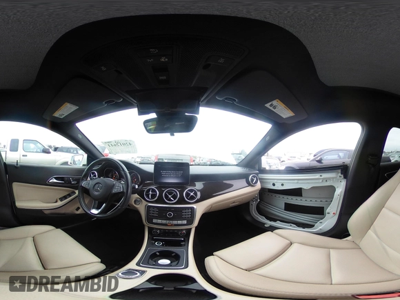 2019 Mercedes-Benz CLA with VIN WDDSJ4EB5KN741618, listed as a IAAI auction lot 42012611 with 91,417 mi miles. Bid and sale history available at carsss.com. Image 18.