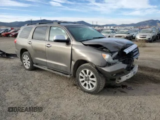 2012 Toyota Sequoia Limited with VIN 5TDJY5G15CS070653, listed as a Copart auction lot 77970984 with 146,405 mi miles and Salvage Title. Bid and sale history available at carsss.com. Image 4.