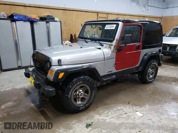 2000 Jeep Wrangler SE with VIN 1J4FA29PXYP714587, listed as a Copart auction lot 83755044 with 125,451 mi miles and Clean Title. Bid and sale history available at carsss.com. Image 1.