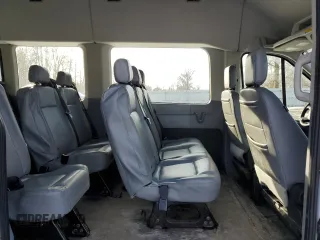 2018 Ford Transit Passenger XL with VIN 1FBVU4XM2JKA03650, listed as a Copart auction lot 46547195 with 108,821 mi miles and Salvage Title. Bid and sale history available at DreamBid. Image 11.