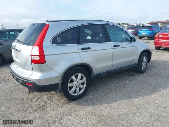 2009 Honda CR-V EX with VIN 5J6RE48539L025383, listed as a IAAI auction lot 41629999 with 127,773 mi miles. Bid and sale history available at carsss.com. Image 4.