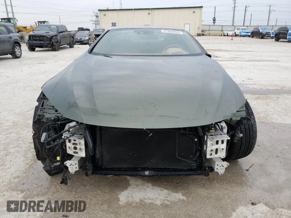 2021 Lexus LC with VIN JTHAP5AY5MA101289, listed as a Copart auction lot 47383855 with 23,260 mi miles and Salvage Title. Bid and sale history available at carsss.com. Image 5.