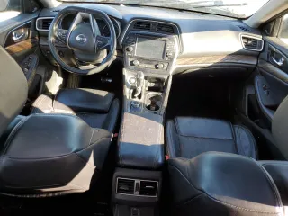 2018 Nissan Maxima SR with VIN 1N4AA6AP0JC403160, listed as a Copart auction lot 82152374 with 85,409 mi miles and Salvage Title. Bid and sale history available at carsss.com. Image 8.