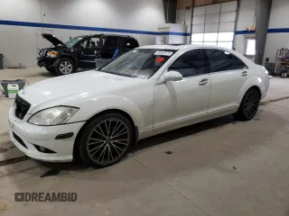 2009 Mercedes-Benz S-Class 5.5L V8 with VIN WDDNG71X79A244831, listed as a Copart auction lot 45943875 with 152,425 mi miles and Salvage Title. Bid and sale history available at carsss.com. Image 1.