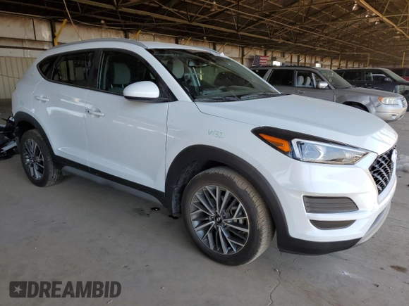 2021 Hyundai Tucson SEL с VIN KM8J33AL7MU315345, выставлен на аукционе Copart как лот 59000025 с пробегом 43 664 миль миль и Списание • Salvage title. История ставок и продаж доступна на DreamBid. Изображение 4.