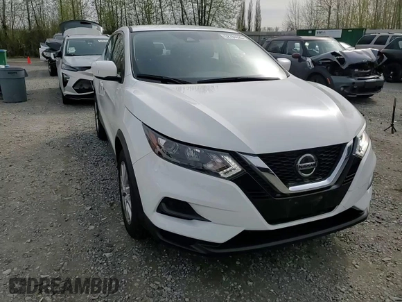 2021 Nissan Rogue S with VIN JN1BJ1AW9MW438584, listed as a Copart auction lot 52704625 with 59,338 mi miles and Salvage title. Bid and sale history available at DreamBid. Image 12.