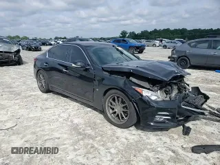 2015 Infiniti Q50 Premium z VIN JN1BV7AR9FM401311, wystawiony jako Copart lot #57159075 z przebiegiem 79 133 mil mil oraz Szkoda całkowita • Salvage title. Historia ofert i sprzedaży dostępna na DreamBid. Obrazek 13.