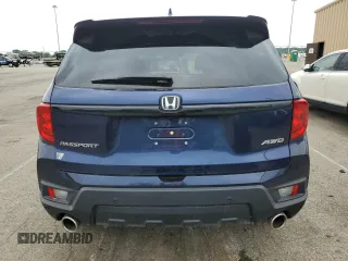2025 Honda Passport EX-L с VIN 5FNYF8H53SB001955, выставлен на аукционе Copart как лот 61073885 с пробегом 6 613 миль миль и Списание • Salvage title. История ставок и продаж доступна на DreamBid. Изображение 6.
