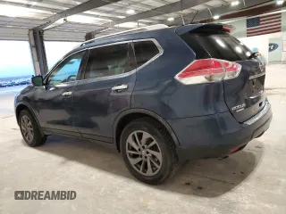 2016 Nissan Rogue SL with VIN 5N1AT2MV6GC859174, listed as a Copart auction lot 51227035 with 63,582 mi miles and Salvage Title. Bid and sale history available at DreamBid. Image 2.
