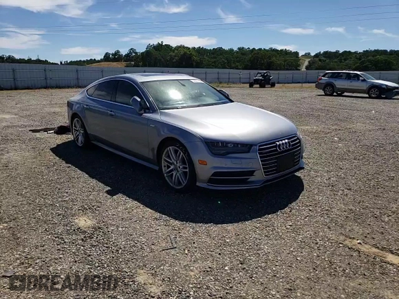 2016 Audi A7 3.0 Premium Plus with VIN WAUWGAFC5GN011292, listed as a Copart auction lot 53517734 with Not Provided miles and Salvage Title. Bid and sale history available at carsss.com. Image 10.