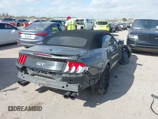 2019 Ford Mustang GT Premium with VIN 1FATP8FF1K5126270, listed as a IAAI auction lot 41778058 with Not Provided miles. Bid and sale history available at carsss.com. Image 4.