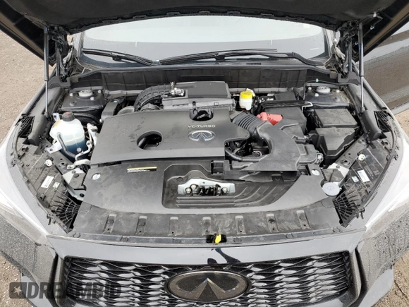 2024 Infiniti QX50 Sport with VIN 3PCAJ5FB8RF112504, listed as a Copart auction lot 72184044 with 15 mi miles and Non Repairable. Bid and sale history available at DreamBid. Image 12.