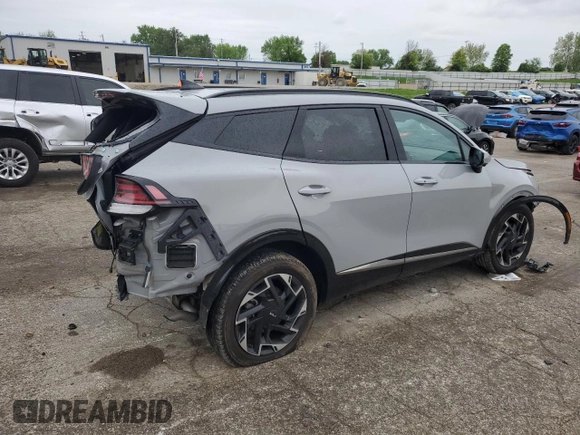 2024 Kia Sportage SX-Prestige с VIN 5XYK5CDF3RG186800, выставлен на аукционе Copart как лот 55572955 с пробегом 21 939 миль миль и Списание • Salvage title. История ставок и продаж доступна на DreamBid. Изображение 3.