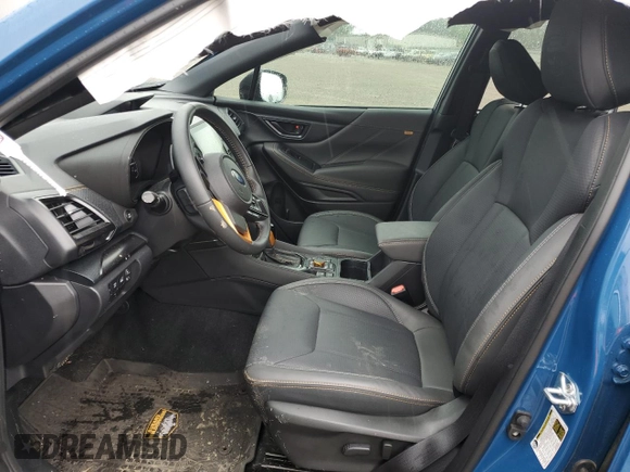 2024 Subaru Forester Wilderness z VIN JF2SKAJC9RH525477, wystawiony jako Copart lot #58488245 z przebiegiem Nie podano mil oraz Szkoda całkowita • Salvage title. Historia ofert i sprzedaży dostępna na DreamBid. Obrazek 7.