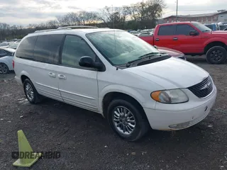 2003 Chrysler Town & Country Limited with VIN 2C8GP64L63R105118, listed as a IAAI auction lot 41096241 with 168,654 mi miles. Bid and sale history available at carsss.com. Image 1.