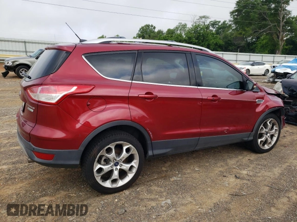2013 Ford Escape Titanium z VIN 1FMCU0J90DUD10528, wystawiony jako Copart lot #56961685 z przebiegiem 148 082 mil mil oraz Tytuł czysty. Historia ofert i sprzedaży dostępna na DreamBid. Obrazek 3.